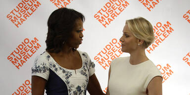 Obama & Charlène: Treffen der Stil-Ikonen