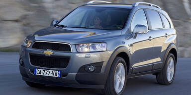 Chevrolet ruft 8.500 Autos in die Werkstätten