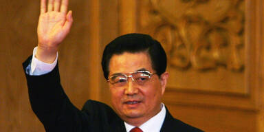 Chinas Staatschef  in Österreich eingetroffen
