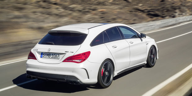Das ist der CLA 45 AMG Shooting Brake