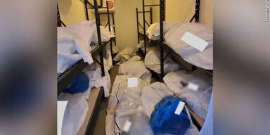 Schock-Fotos zeigen Leichen in Abstellräumen von US-Spital
