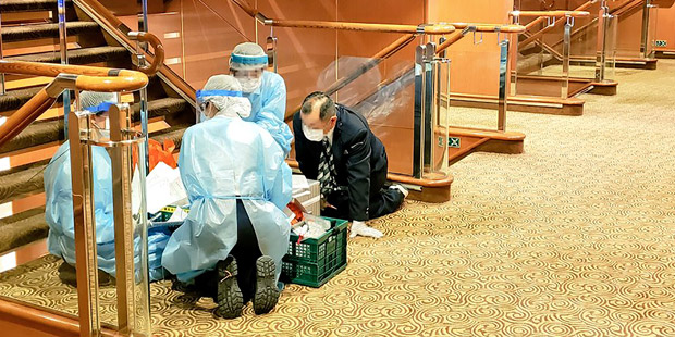 Coronavirus: Zehn Infizierte auf Kreuzfahrtschiff