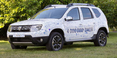 Dacia hat schon 4 Millionen Autos verkauft