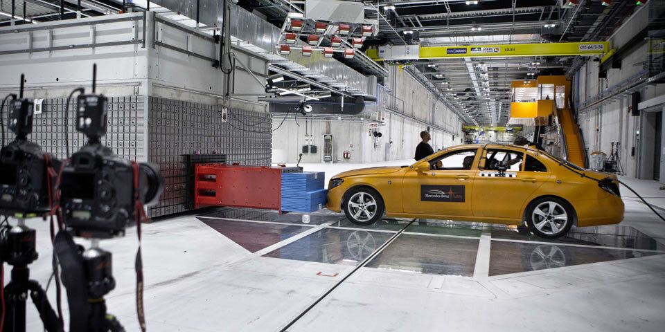 Modernstes Crashtest-Zentrum der Welt