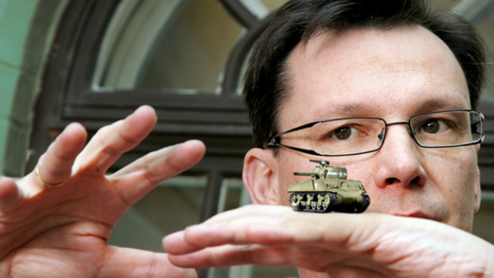 Zwei Drittel Der Panzer Weg