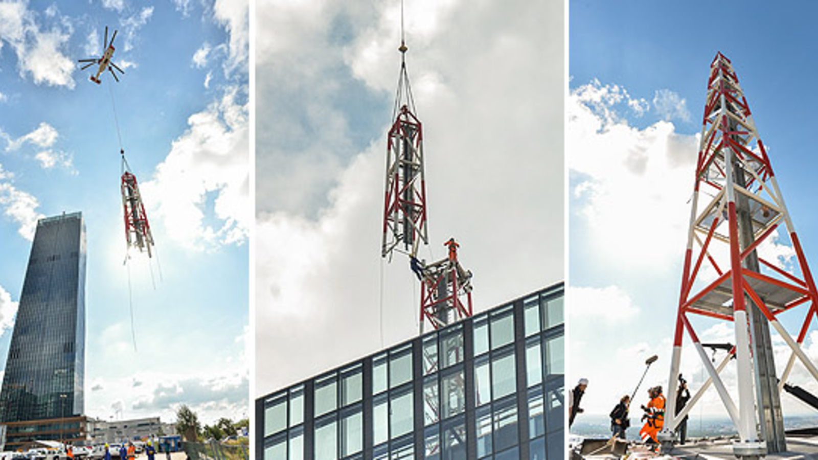 Spektakuläres Video zeigt Bau des DC Towers oe24.at