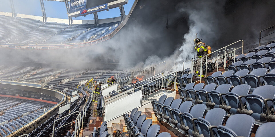 Feuer Denver Stadion