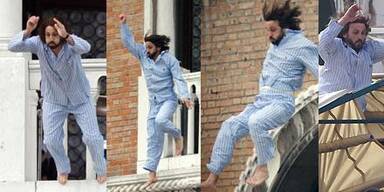 Johnny Depp im Pyjama 