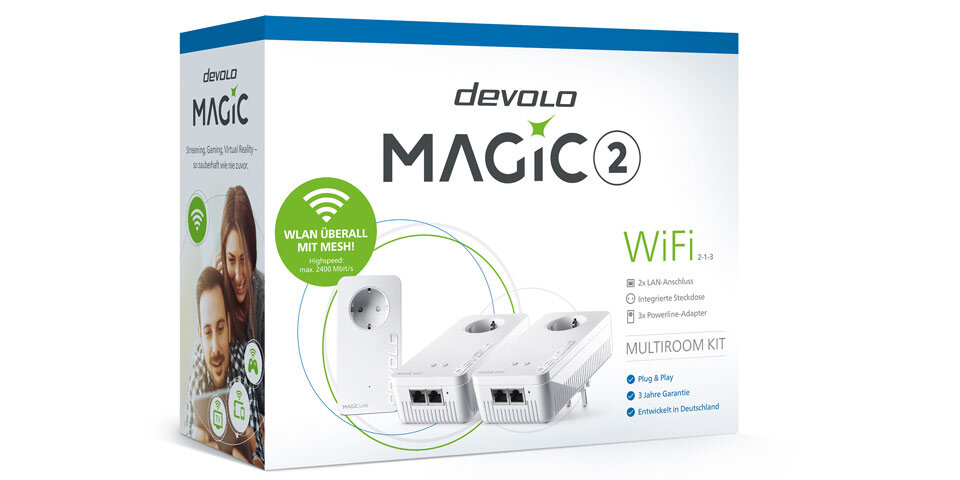Powerline-Adapter mit Mesh-WLAN im Test