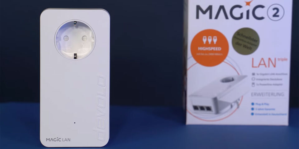 Powerline-Adapter mit 3 Gigabit-LAN-Ports im Test