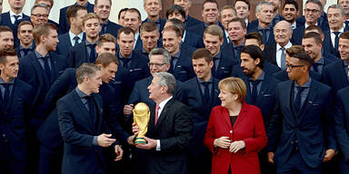 Präsident ehrt DFB-Weltmeister