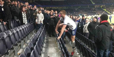 Tottenham-Star attackiert Fan auf Tribüne