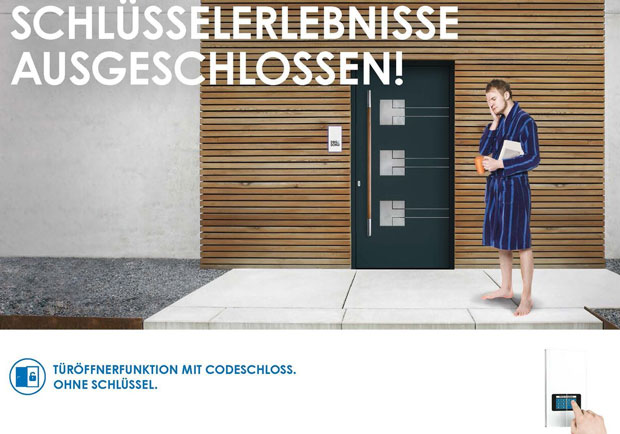 Smarte Türsprechanlage um 975 € gewinnen