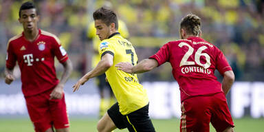 Dortmund holt gegen Bayern 1:1-Remis