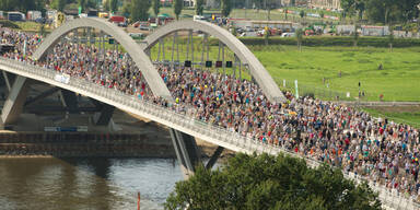 Waldschlösschen-Brücke wieder geöffnet