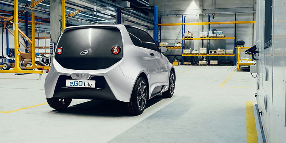 Deutsches Start-up bringt E-Auto e.GO für 16.000€