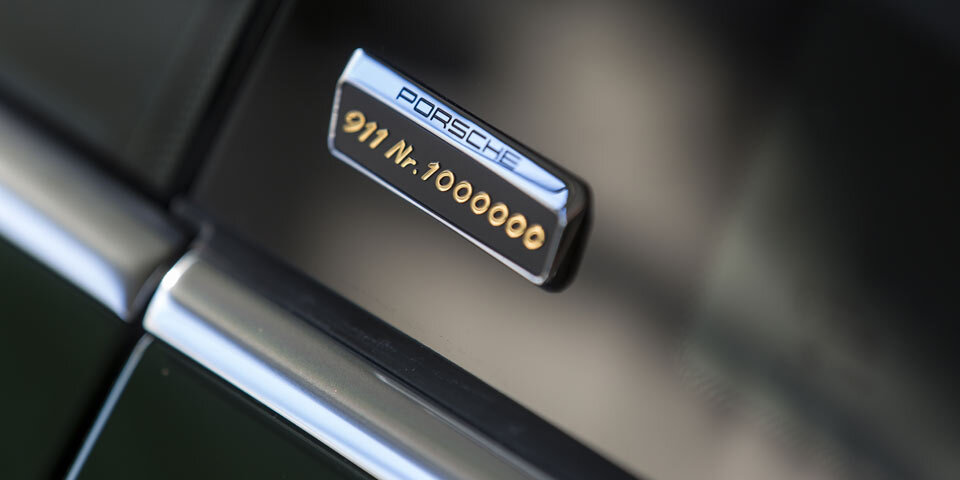 Das ist der einmillionste Porsche 911