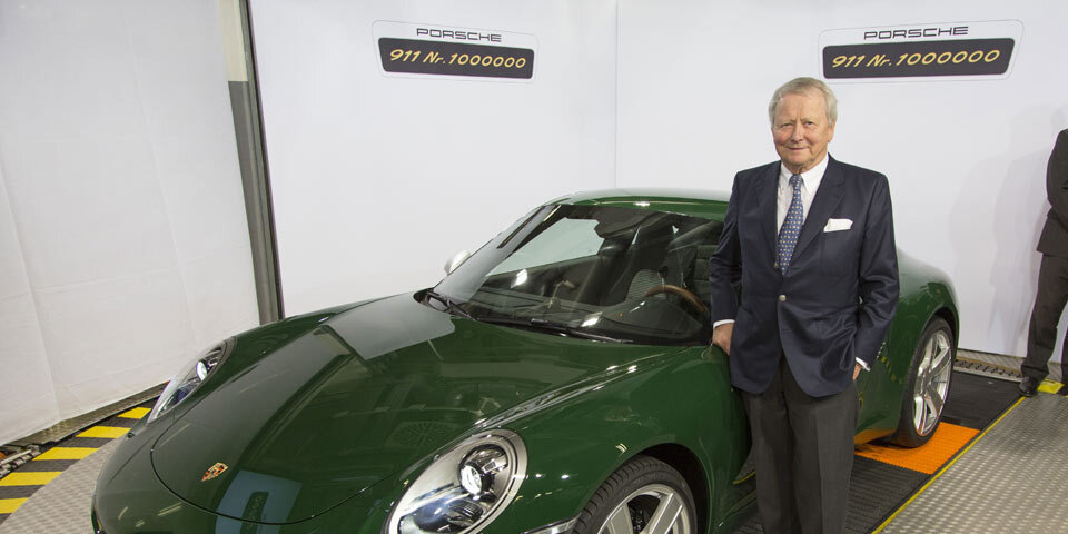 Das ist der einmillionste Porsche 911