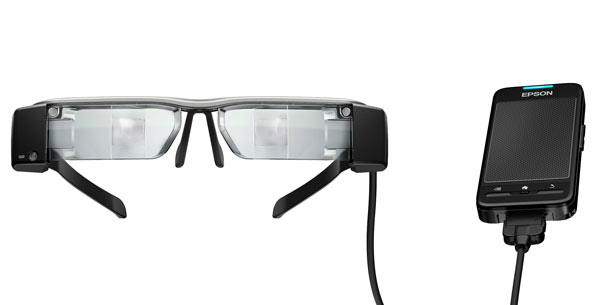 Epson stellt Google-Glass-Gegner vor