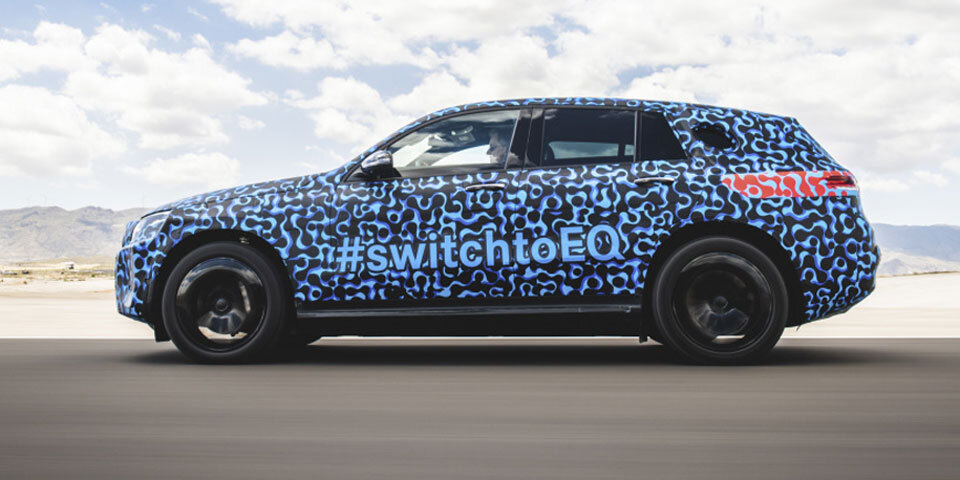 Mercedes‘ Elektro-SUV im Hitzetest