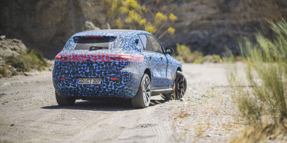 Mercedes‘ Elektro-SUV im Hitzetest