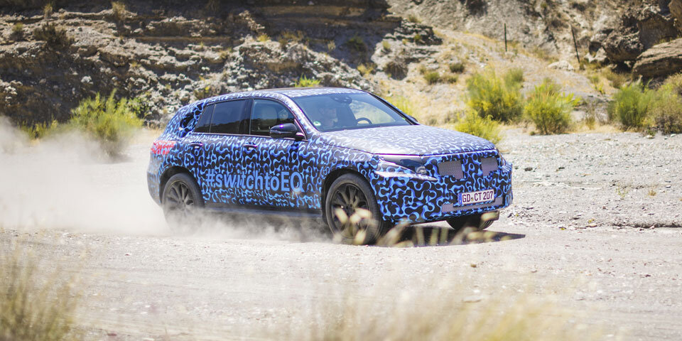Mercedes‘ Elektro-SUV im Hitzetest