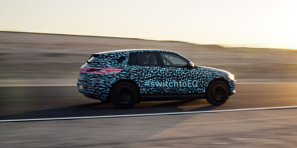 Mercedes‘ Elektro-SUV im Hitzetest