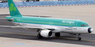 Airbus von Dublin nach Wien kehrte um