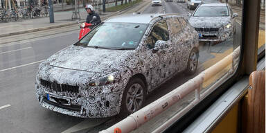 BMW-Erlkönige am Wiener Ring unterwegs