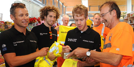 Vettel und Wurz