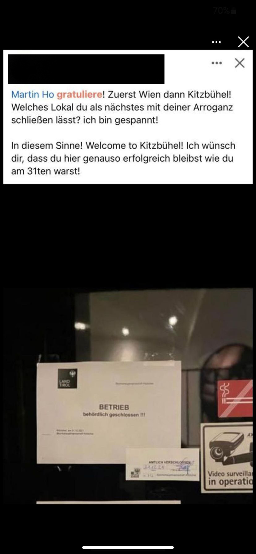 Silvester-Skandal: Behörde schließt Martin Ho's