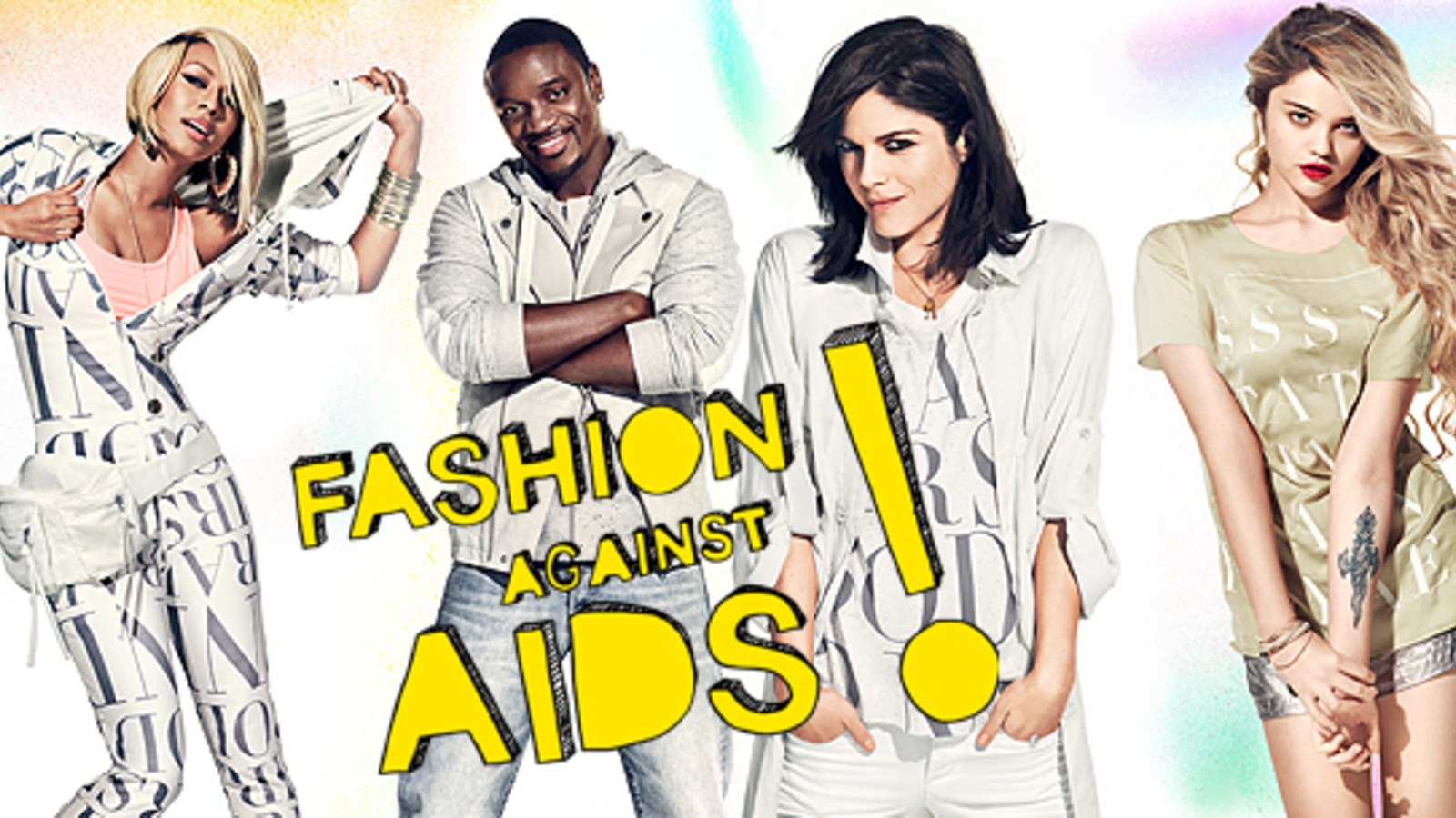 Stars für 'Fashion against AIDS'