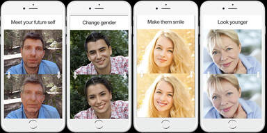 Selfie-App zeigt, wie man im Alter aussieht