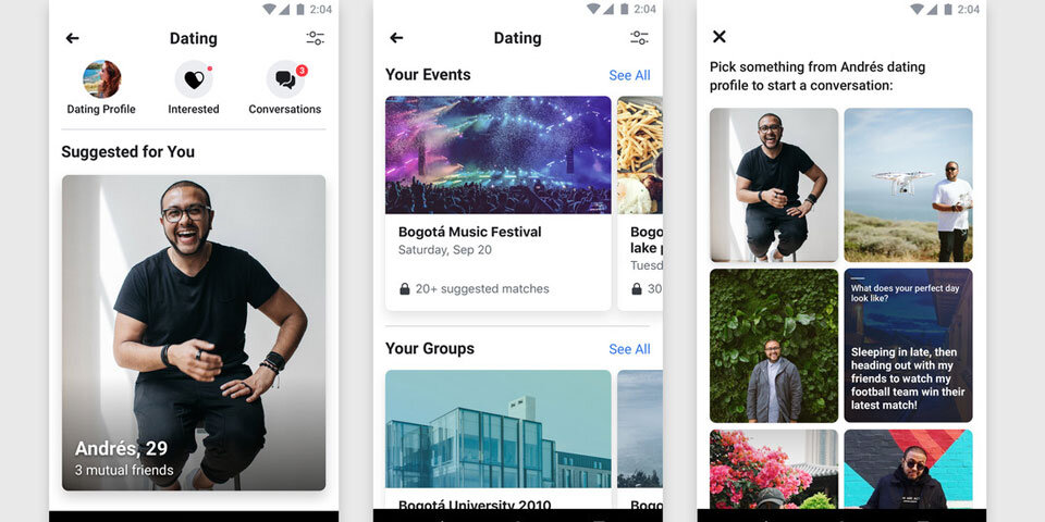 Facebooks Tinder-Gegner startet in Europa später