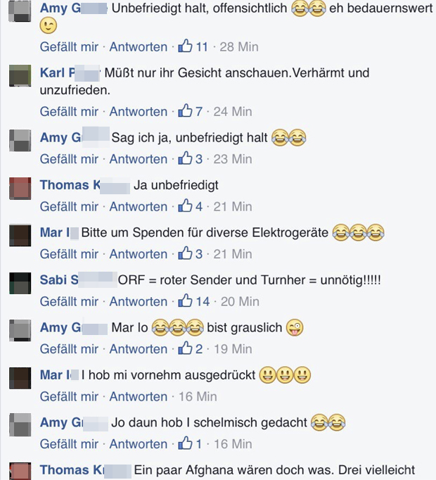 Hofer-Fans wünschen Thurnher Sex-Attacke