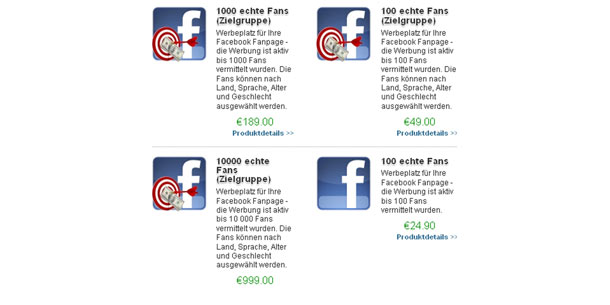 Käufliche Facebook-User am Vormarsch