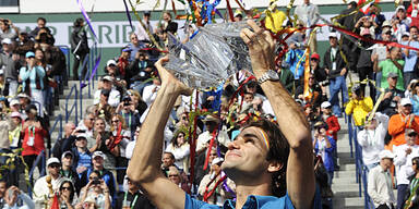 Rekordsieg für Federer in Indian Wells