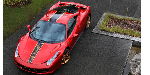 Ferrari drehte