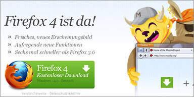Firefox 4 zum Download freigegeben