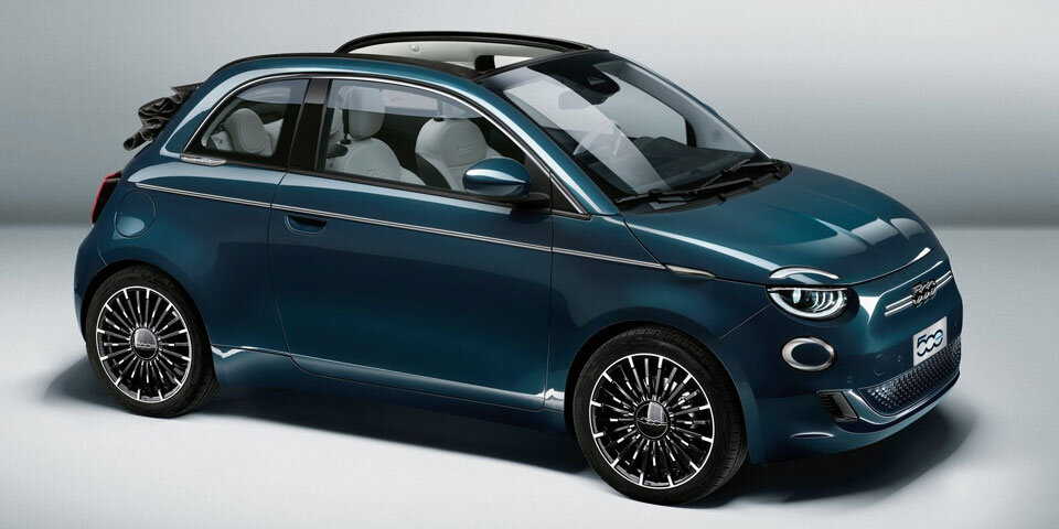 Völlig neuer Fiat 500 ist reines Elektroauto