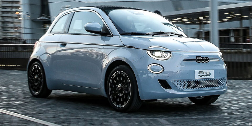 Elektrischer Fiat 500 jetzt auch als Hatchback