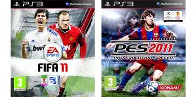 Der Vergleich: PES 2011 gegen FIFA11
