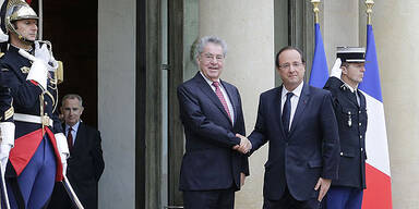 Fischer trifft Hollande in Frankreich