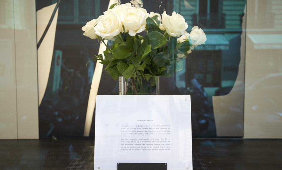 Lagerfeld Blumen