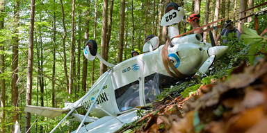 Zwei Kleinflugzeuge zusammengestoßen: Keine Verletzten