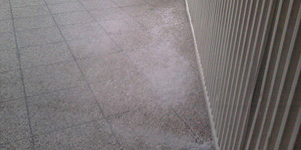 Hagel in Wien - Userfoto David Ch.