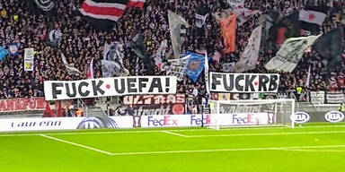 Frankfurt-Fans schimpfen UEFA & Bullen