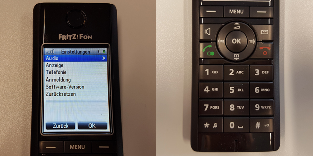 Schnurlostelefon mit Smartphone-Ambition