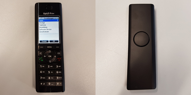 Schnurlostelefon mit Smartphone-Ambition