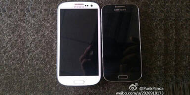 Foto zeigt das Samsung Galaxy S4 Mini